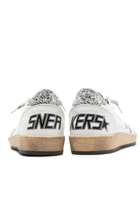Sneakers ball star in bianco e grigio - GOLDEN GOOSE -  donna GOLDEN GOOSE | GWF00117F00377311325